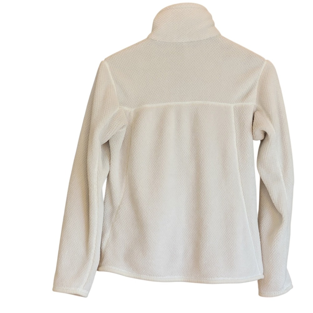Patagonia Re-Tool Snap-T Pullover Fleece Cream White Polartec Womens Small - Picture 3 of 16